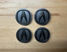 Acura Integra 23-26 Carbon Fiber Effect Wheel Center Cap Set X4 Genuine Oem 60mm