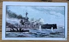 1915 Wills War Incidents WW1 Cigarette Card- #12 HMS Queen Elizabeth