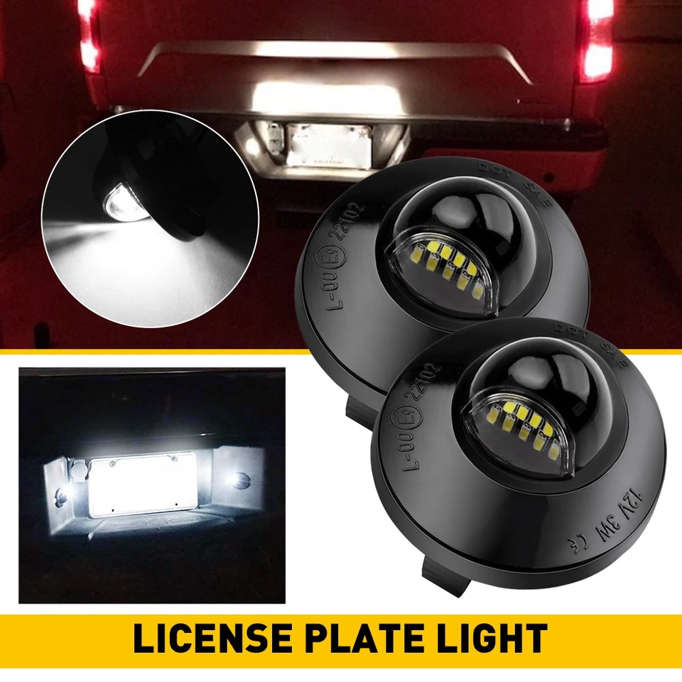 Luces LED blancas para matrícula Ford 1990-2014 F-150 1991-2004 Ford Explorer Foto 2 de 4