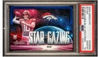 2024 Absolute #SGBNX Bo Nix Star Gazing Blue Spectrum RC#'d 31/50.. PSA 10..