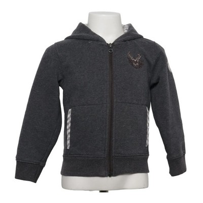 Isar-Trachten, Kapuzenpullover, Größe: 104, Grau, Baumwolle/Polyester #zF3