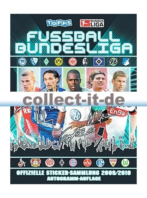 Topps Bundesliga 09/10 Sticker - Album - JETZT Lieferbar! - Bild 1 von 1