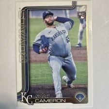 Topps Noah Cameron Rookie #US65 2024 Update Series Kansas City Royals
