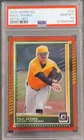 Paul Skenes 2025 Donruss #29 Paul Skenes Optic Red /99 PSA 10 GEM MT