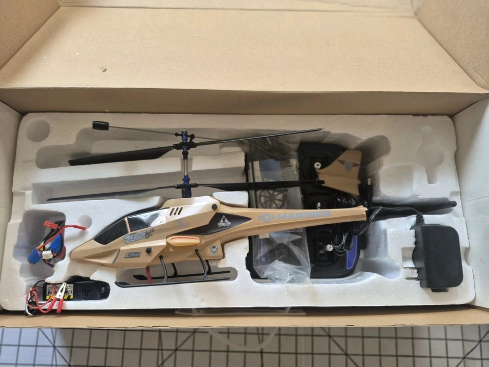 EFlite CX CX2 Coaxial RC Remote Control Helicopter EFLH1250*For Parts Or Repair* - Image 2 of 4
