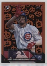 2023 Topps Update Jack-O'-Lantern Foil Christopher Morel Checklist #US41 5w0