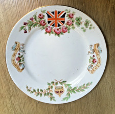 Small Plate Marking Accession Day 1910 & Coronation Day 1911 King George V