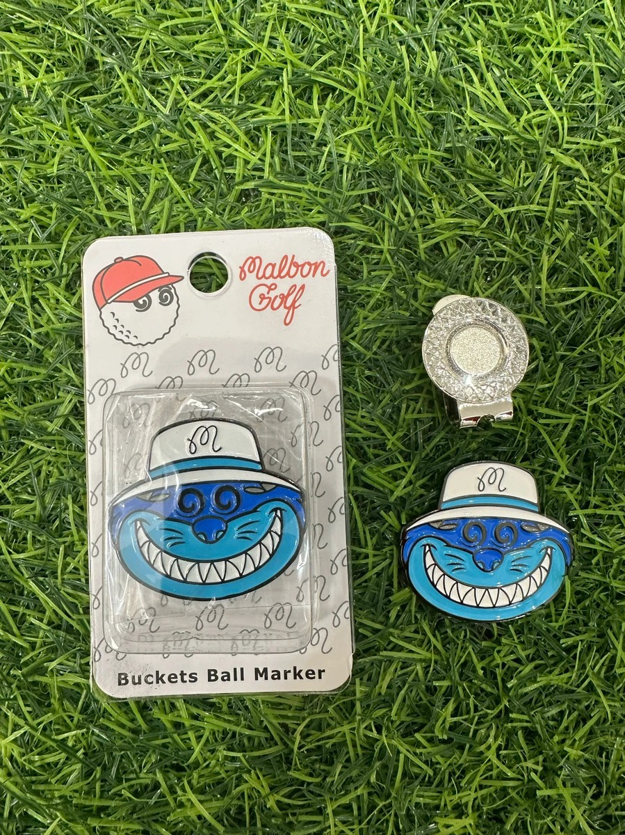 Malbon Golf Caddy Bear ボールマーカー Malbon x Bettinardi Fat Cat Golf Ball Marker, with Magnetic Clip