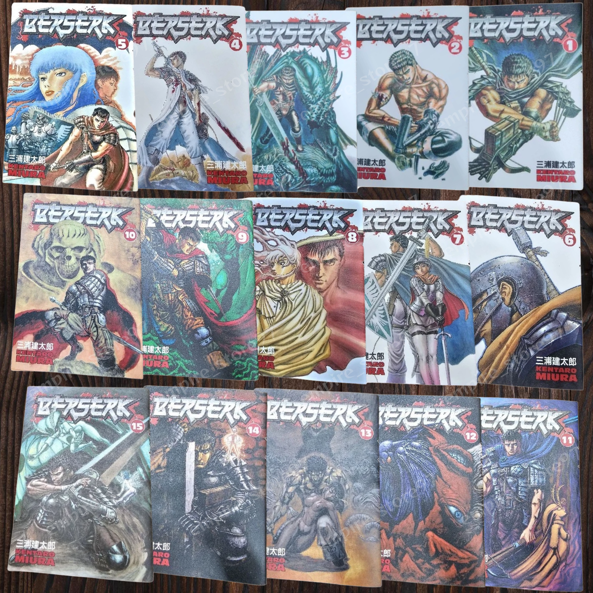 Berserk Manga English (Single Vol By Variation)*Comic Books*New by
