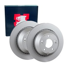 2x JP GROUP BREMSSCHEIBEN Ø315mm INNENBELÜFTET HINTEN passend für KIA SORENTO