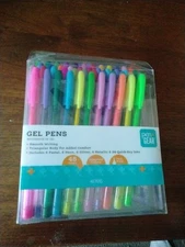 Pen+Gear Gel Pens, Assorted Colors, Medium, 0.7mm, 48 Count