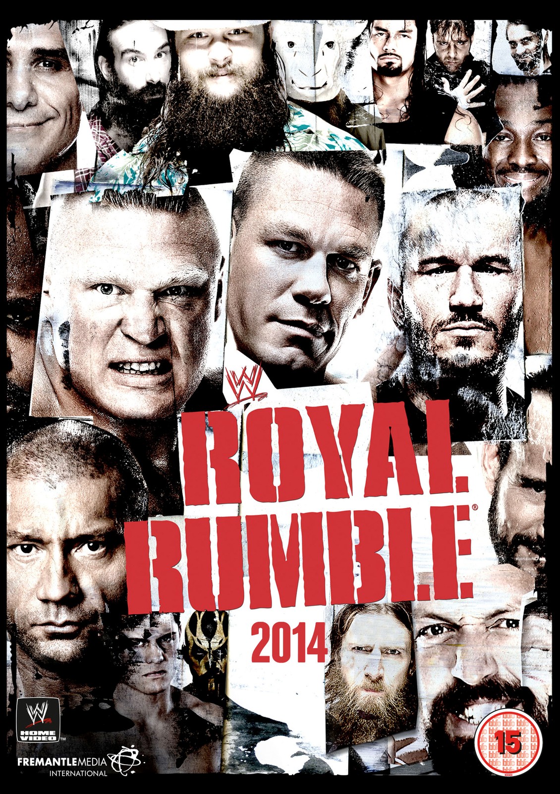 WWE: Royal Rumble 2014 (DVD) John Cena Randy Orton Daniel Bryan CM Punk