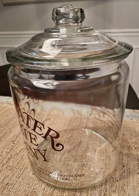 Springwater Cookie Co. Glass Jar Vtg 1977 Counter Display 13