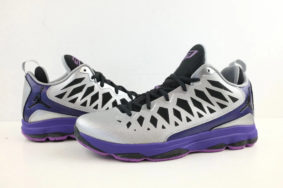 Air Jordan CP3.VI 2012 paquete Nitro láser púrpura talla 10,5 con caja Chris Paul Foto 2 de 4
