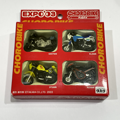 Choro Bike EXPO'03 Pullback Motorcycle TAKARA Choro Q 2003 Very