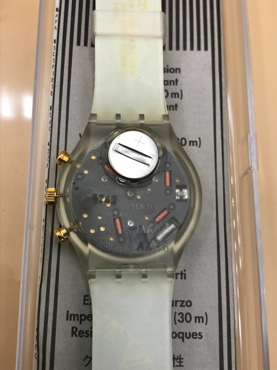 Wristwatch SWATCH Chrono LONDON 1948 (SCZ102)-NEW/NOS