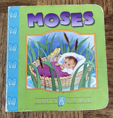 Moses Baby  Lift A Flap Book-Very Rare Collectors Book-SHIPS N 24 HOURS