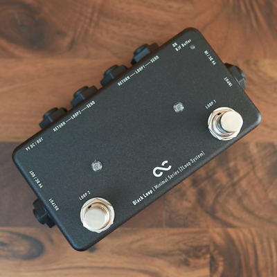 One Control Black Loop Minimal Series 2Loop system Switcher Pedal