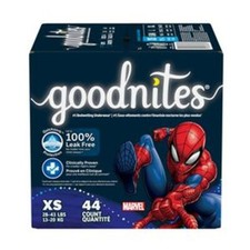 Goodnites Youth Pants for Boys X-Small Giga Pack CA of 44