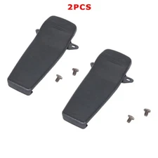 2PCS Ham Radio Accessories Fits BP-210 V82 Two Way Radio Walkie Talkie Belt Clip