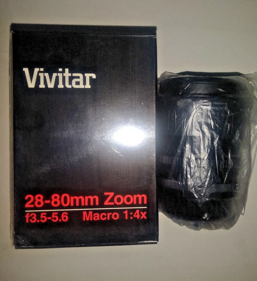 Vivitar 28-80mm/f3.5-5.6 Macro 1.4x Lens for Pentax KA/Ricoh (BRAND NEW!) - Image 3 of 3