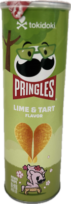 PRINGLES x TOKIDOKI LIGHT LIME & TART - CHINA - 110G - LIMITED