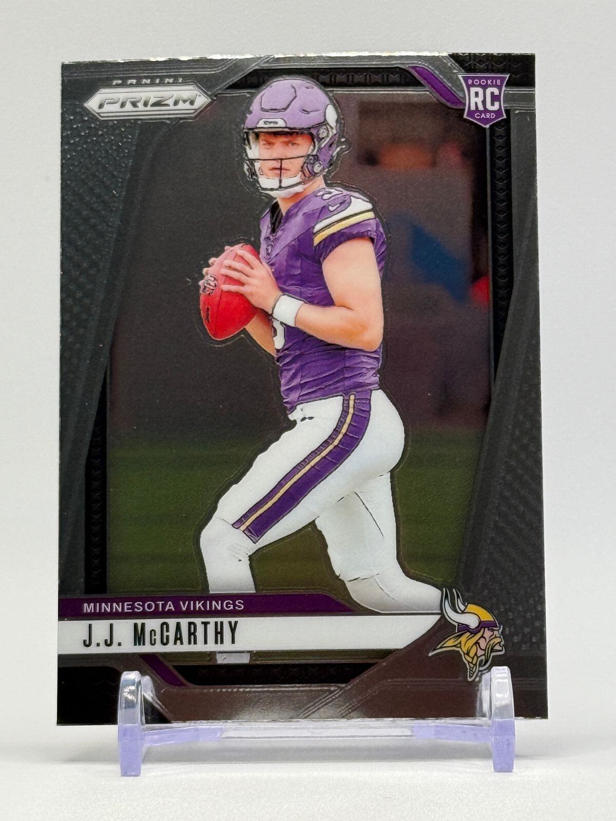 2024 Panini Prizm J.J. McCarthy Rookie #400 Vikings