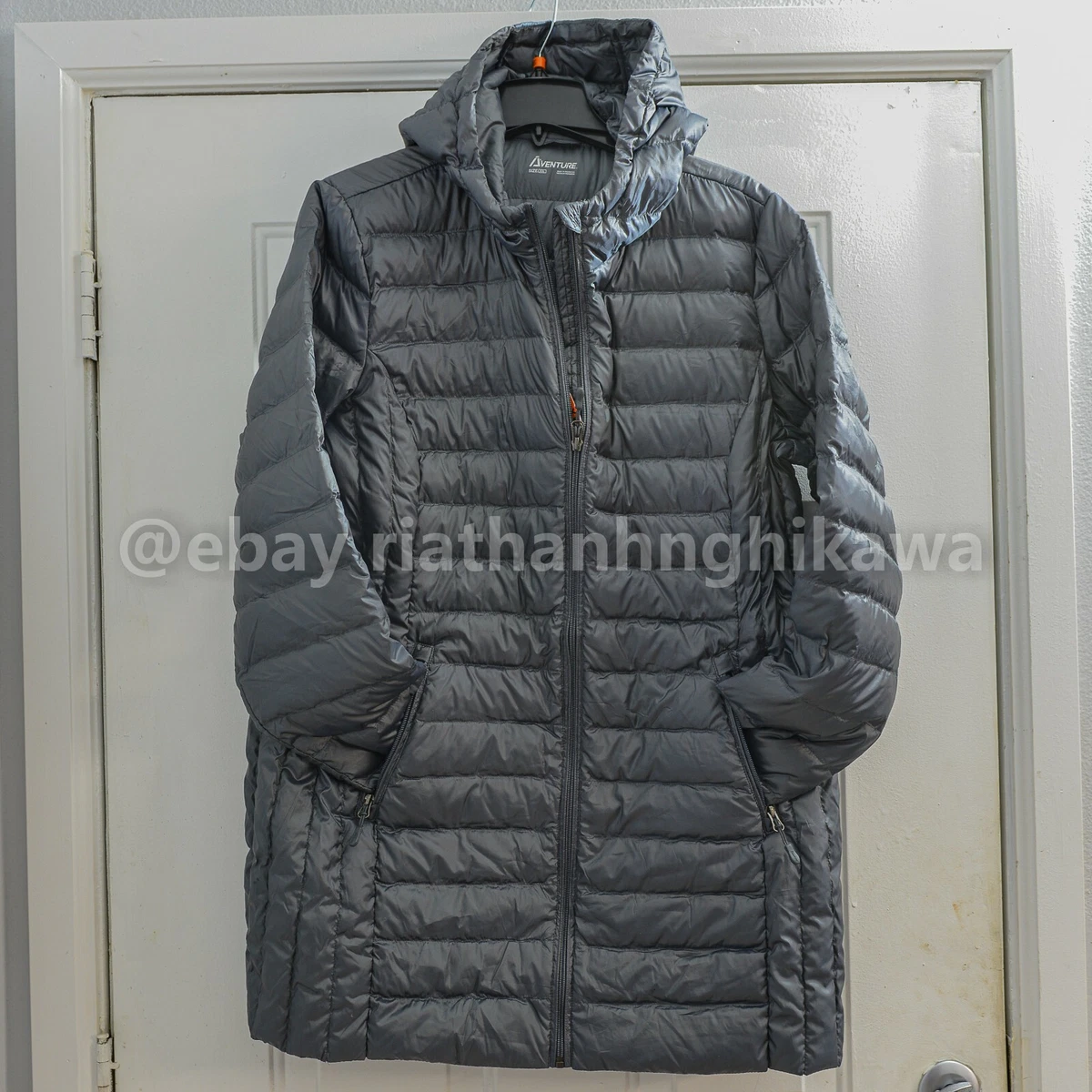 Aventure Ladies Lightweight Down Jacket Color Gray L XL XXL 2x 3x