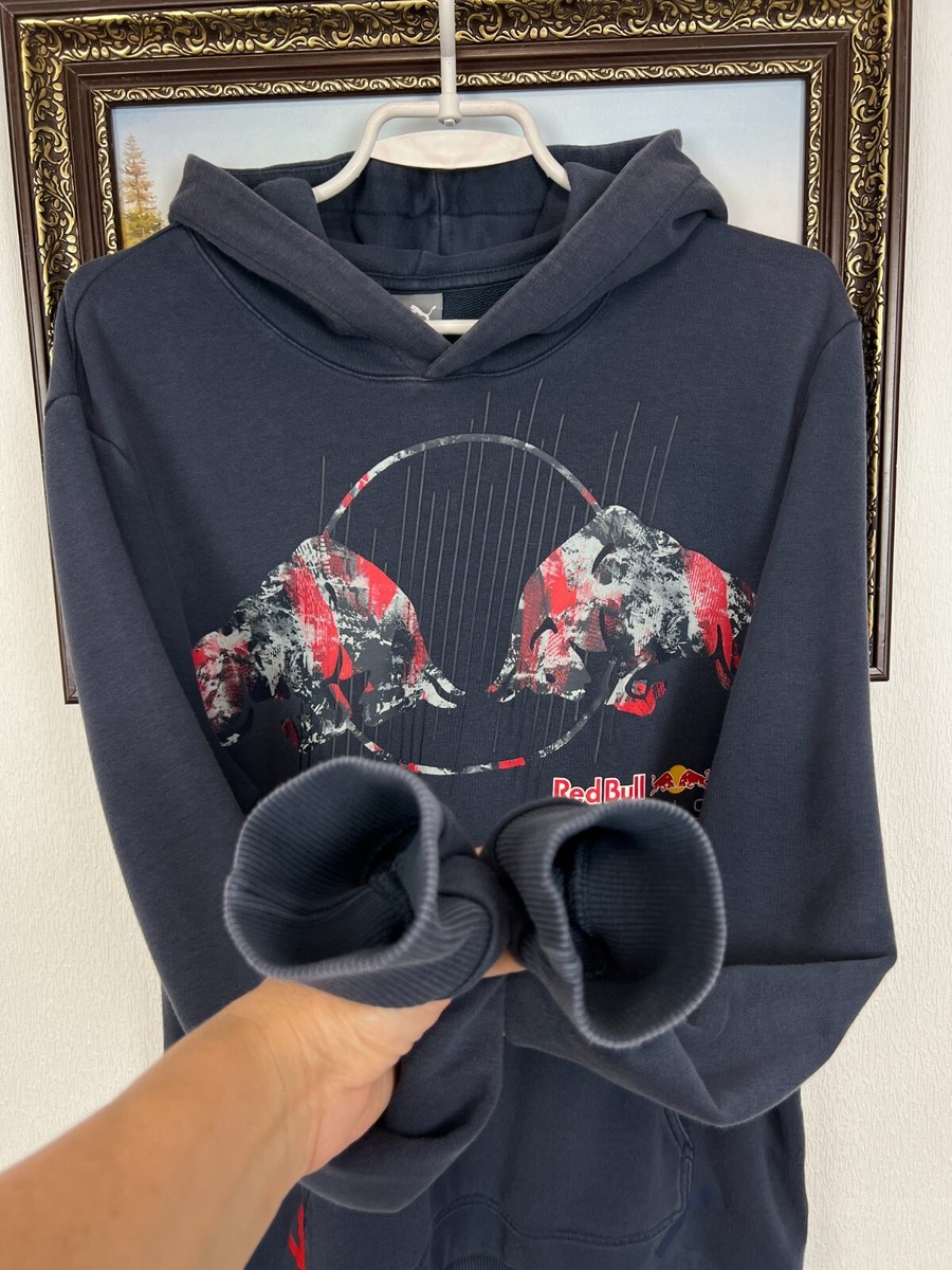 Puma Red Bull Racing Jacket Hoodie Blue Mens Formula 1 Ferrari