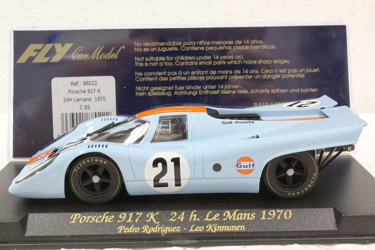 FLY C85 GULF PORSCHE 917 K LE MANS 70' 3RD CAR FOR TEAM 03 FLY C85 GULF PORSCHE 917 K LE MANS 70' 3RD CAR FOR TEAM 03