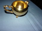 COFFEE CREAMER VINTAGE  24KT GOLD ELECTROPLATED  INTERNATIONAL SILVER COMPANY — photo 9