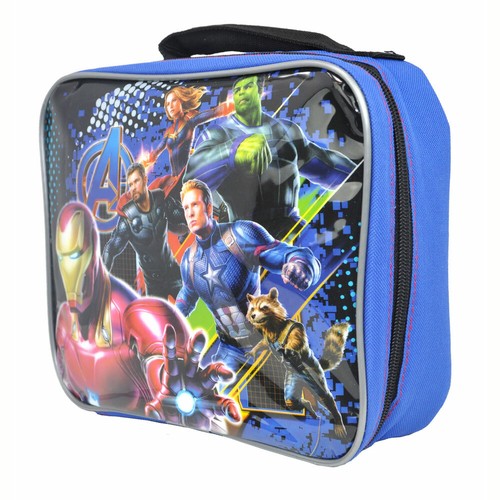 Marvel Avengers Kids Boys Insulated Lunch Bag School Lunchbox NEW - Picture 5 of 8