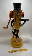 Vintage Mr. Peanut Peanut Butter Crank PB Maker w/ Spreader 12.25" Tall