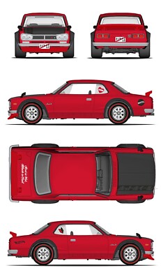 Hot Wheels Japan Convention 2023 Right Left Set 2000GT-R Skyline