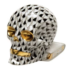 NEW HEREND SKULL ON BOOK BLACK FISHNET #VHNM-05780 BRAND NIB CUTE SAVE$$ F/SH