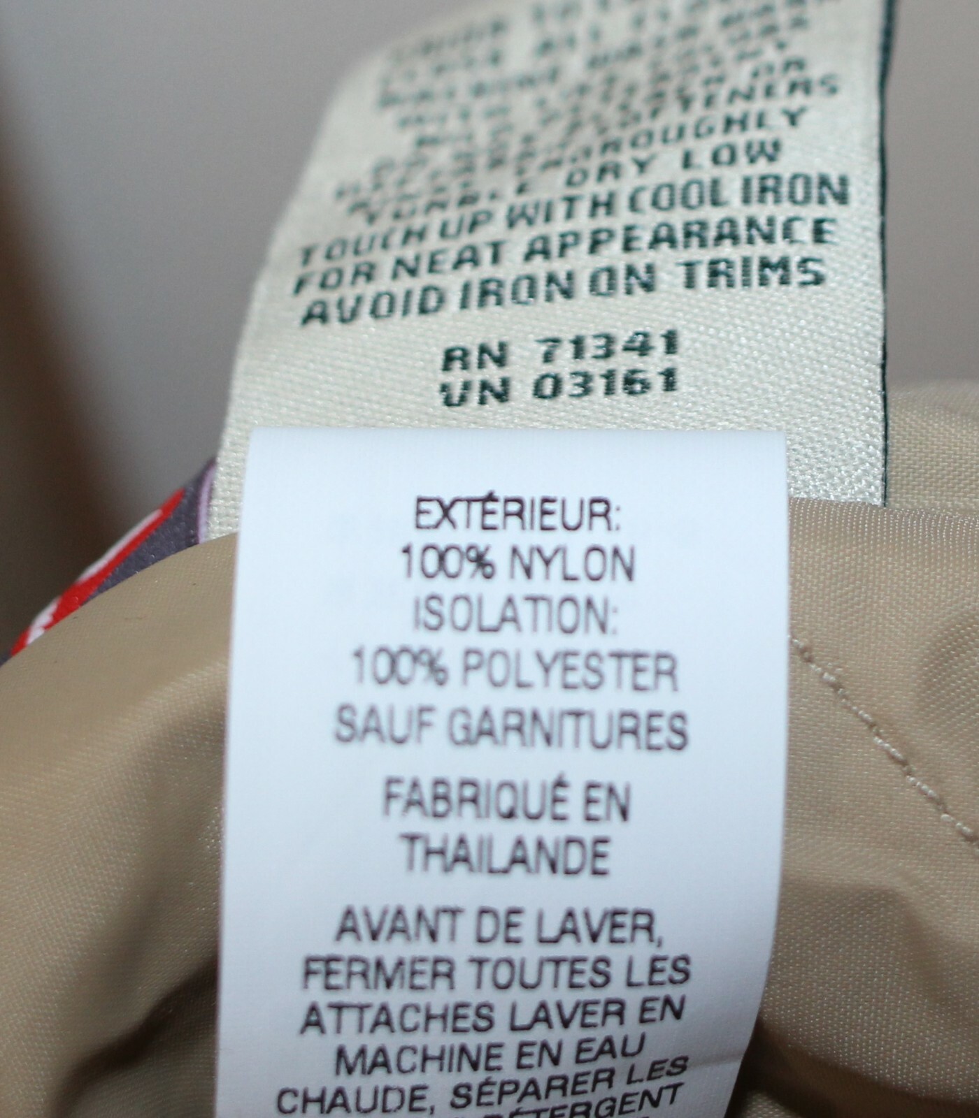 L.L. Bean Women’s H2OFF Primaloft-Lined Long Trench Coat  Large Petite Khaki image 9