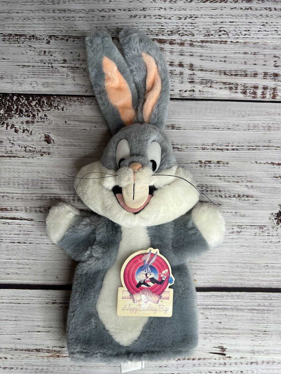 1990 Bugs Bunny 50th Birthday Collection Hand Puppet The 24K