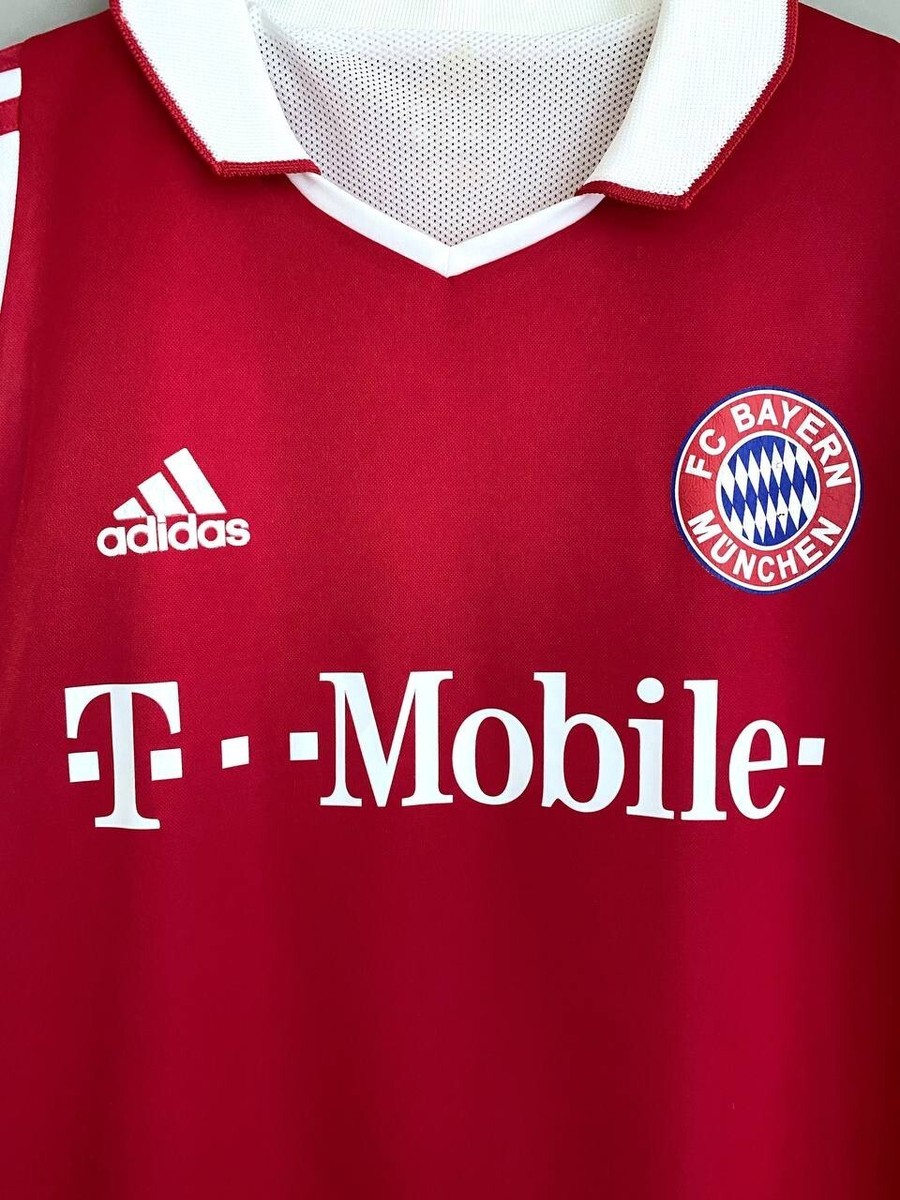 Adidas FC Bayern Munich 2003/2004 Home Football Jersey #13 BALLACK