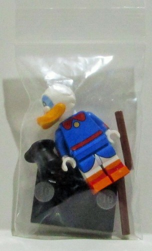 Lego Disney series 2 Scrooge McDuck minifigure #06 of 18 w/checklist - Picture 2 of 3