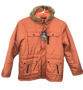 jaqueta parka com capuz masculina