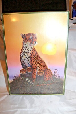 Gepard und Jungen Puzzle Brandneu.