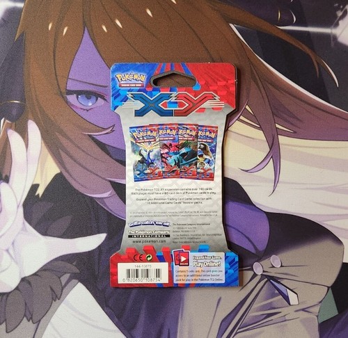 1x POKEMON XY JUEGO BASE MANGA BOOSTER BLISTER PAQUETE YVELTAL ART - Imagen 2 de 2