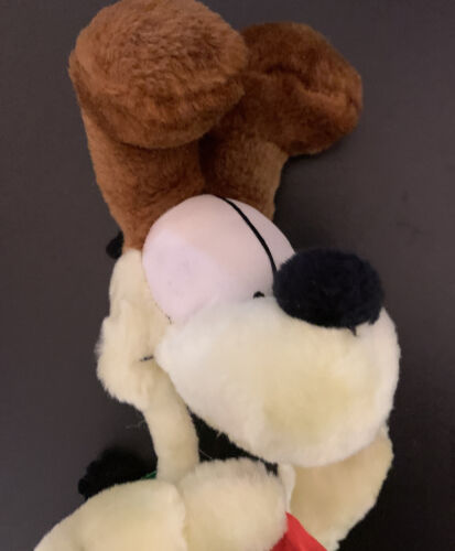 Vintage Garfield ODIE Dog 11” Plush Stuff Animal Swim Ring Nanco - Picture 2 of 7