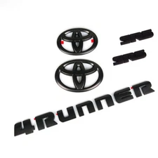 For 2010-2024 TOYOTA 4RUNNER BLACKOUT EMBLEM OVERLAY KIT GENUINE OEM SR5