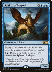 Sphinx of Magosi #12 Welcome Deck 2017 Rare MTG