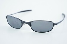 Excellent Spring Hinged Oakley Square Wire 2.0 Black/Ice Iridium Sunglasses