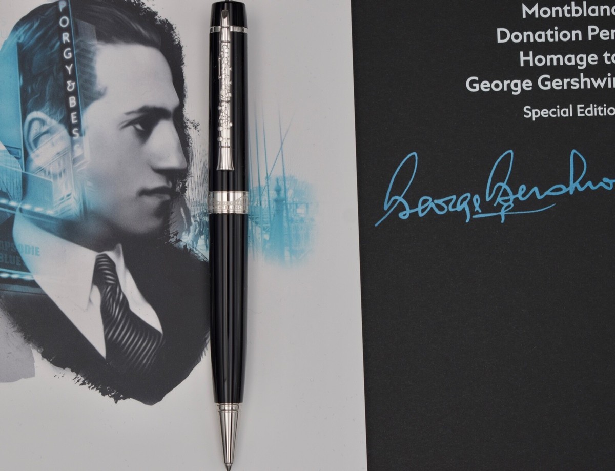 MONTBLANC 2019 Donation Pen Homage to George Gershwin Special