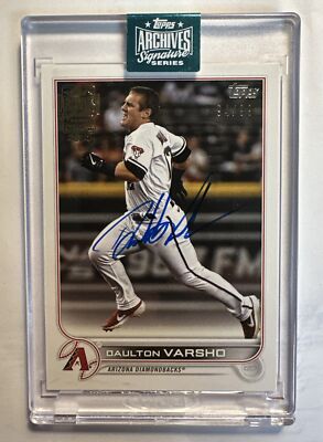 2024 Topps Archives Signature Series Auto Daulton Varsho /99 D 