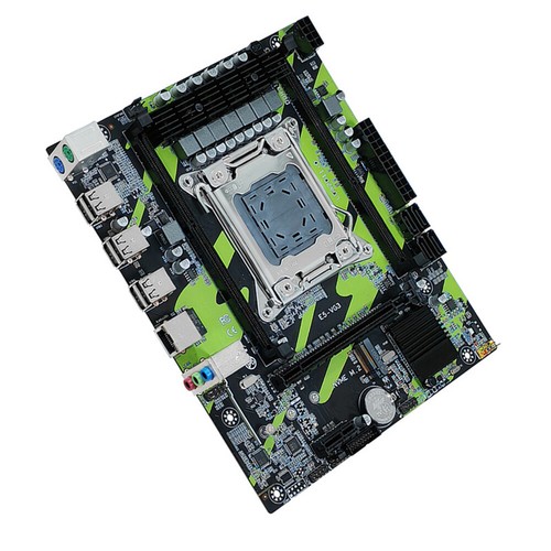LGA2011 PC Placa Base USB 2.0 M.2 Juego de Placa Madre 64GB RAM X79 para E5 2689 2690 - Imagen 2 de 6