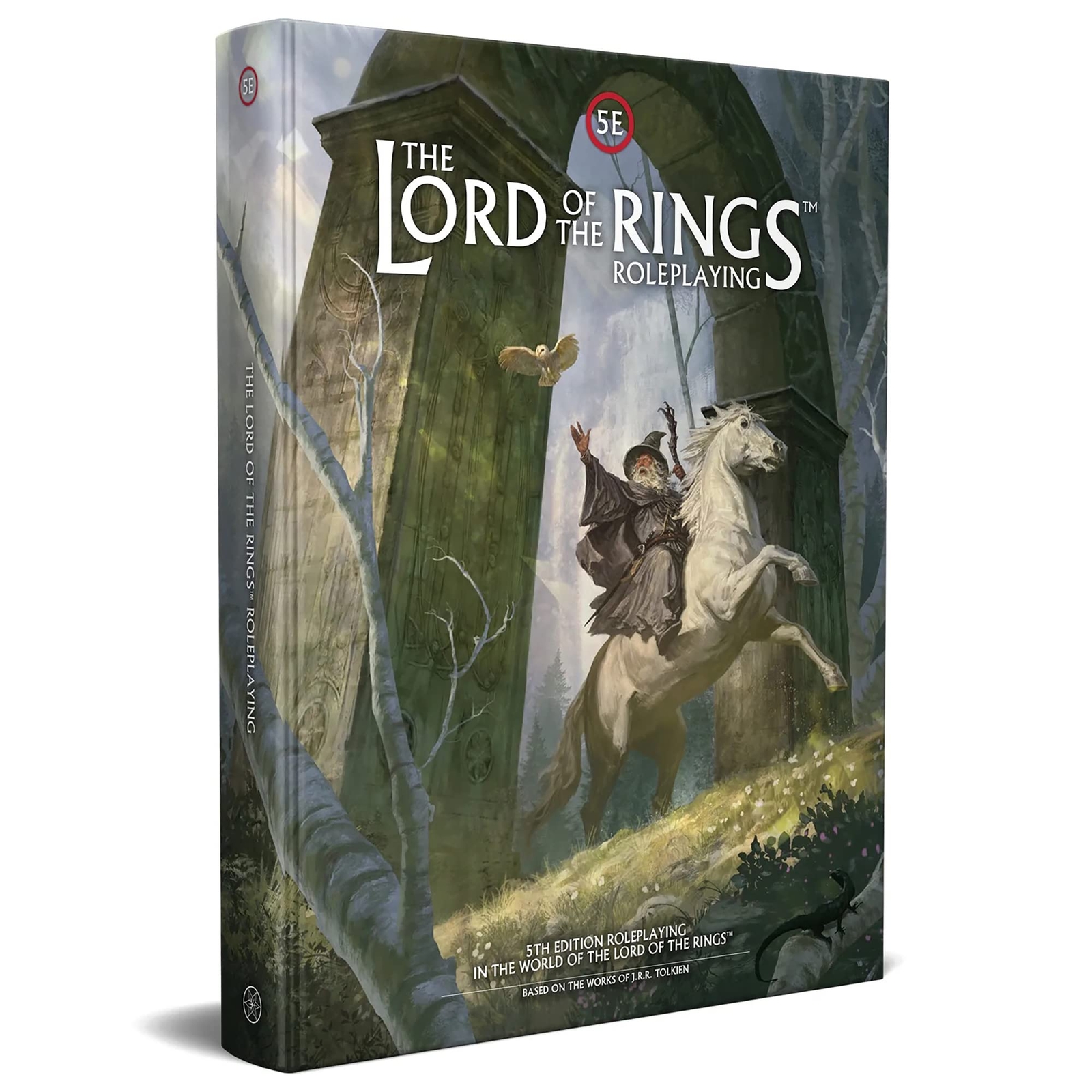 The Lord of the Rings: RPG 5E - Core Rulebook - Hardcover RPG Book, LOTR Rolepla